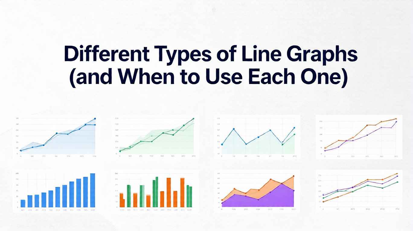 Different Types of Line Graphs (and When to Use Each One)