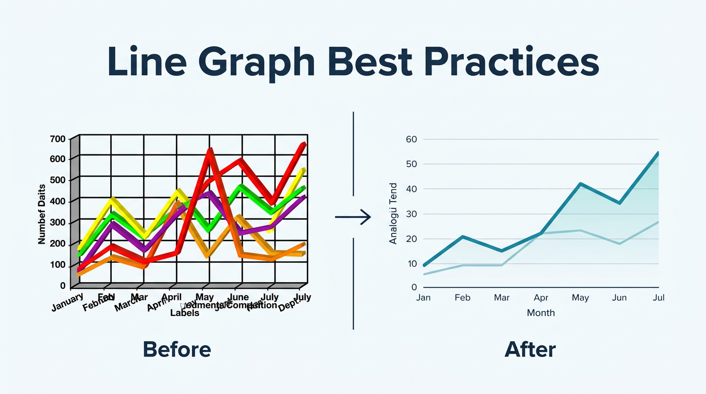 Line Graph Best Practices for Reports and Presentations