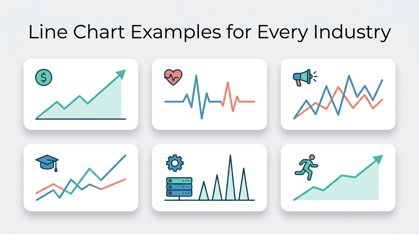 Line Chart Examples for Every Industry: 20+ Real-World Use Cases